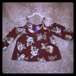 Off the shoulder shirt